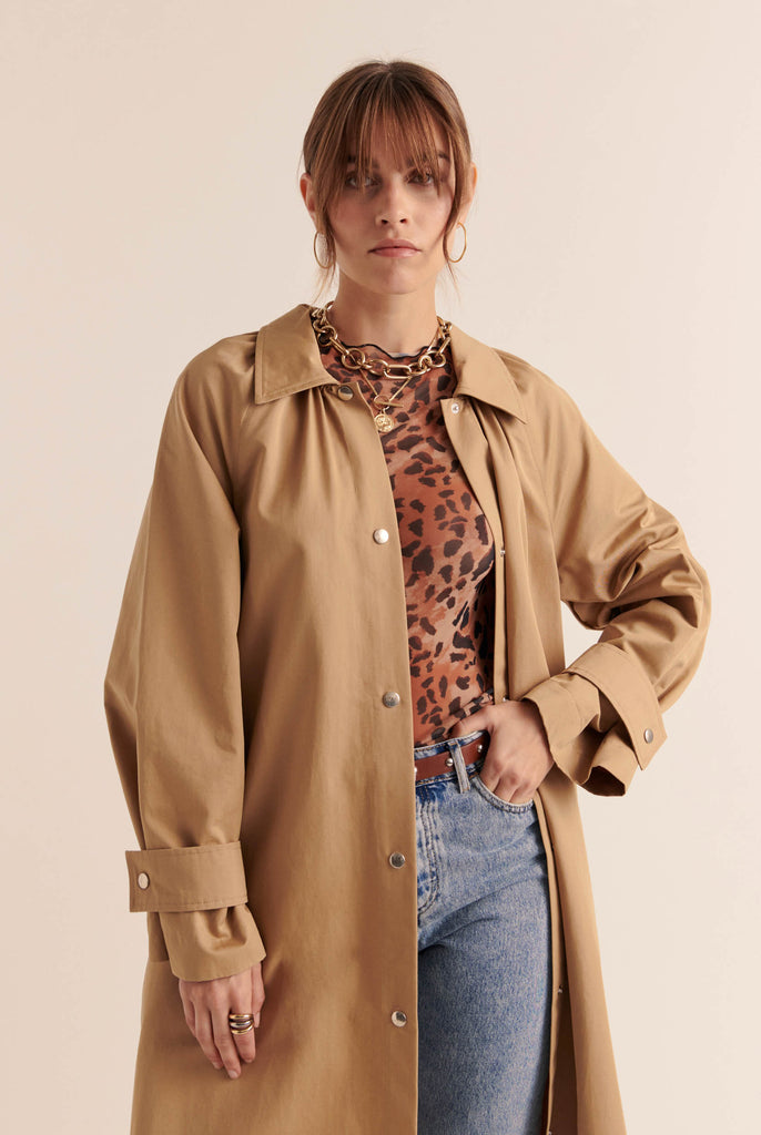 Galant beige trench coat - Balzac Paris
