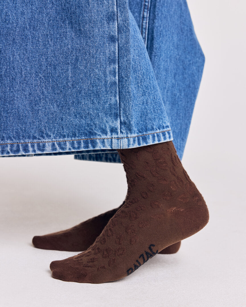 Chaussettes Anta marron