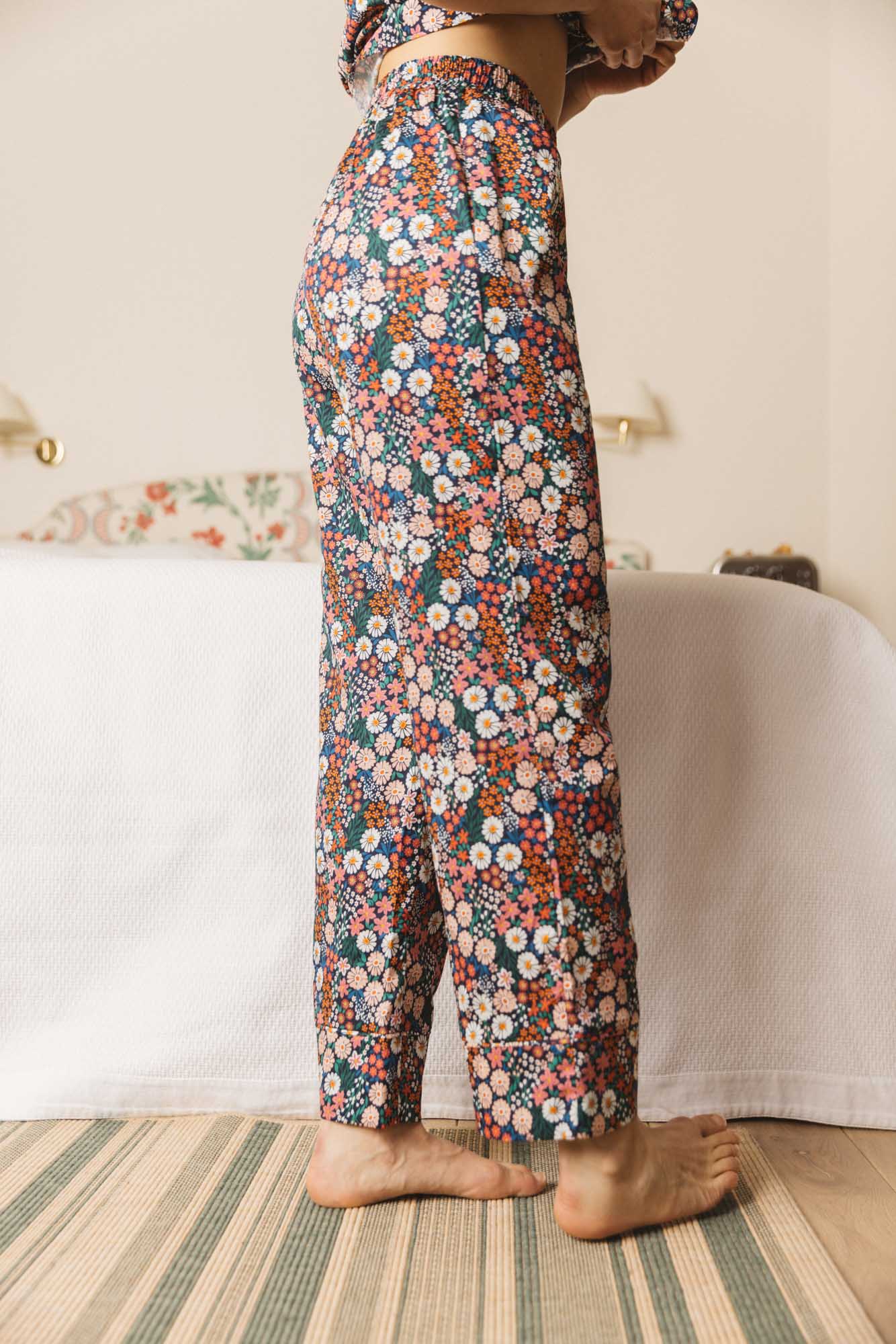 Pantalon Brumeux imprimé pâquerette