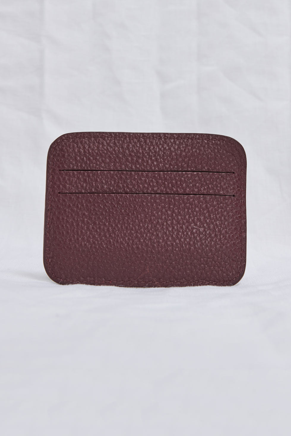 Burgundy Cyrill card holder