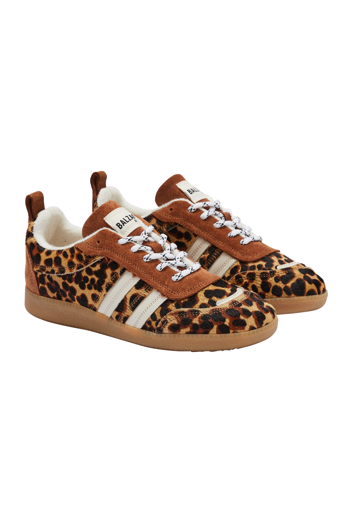Quinn pony leopard sneakers