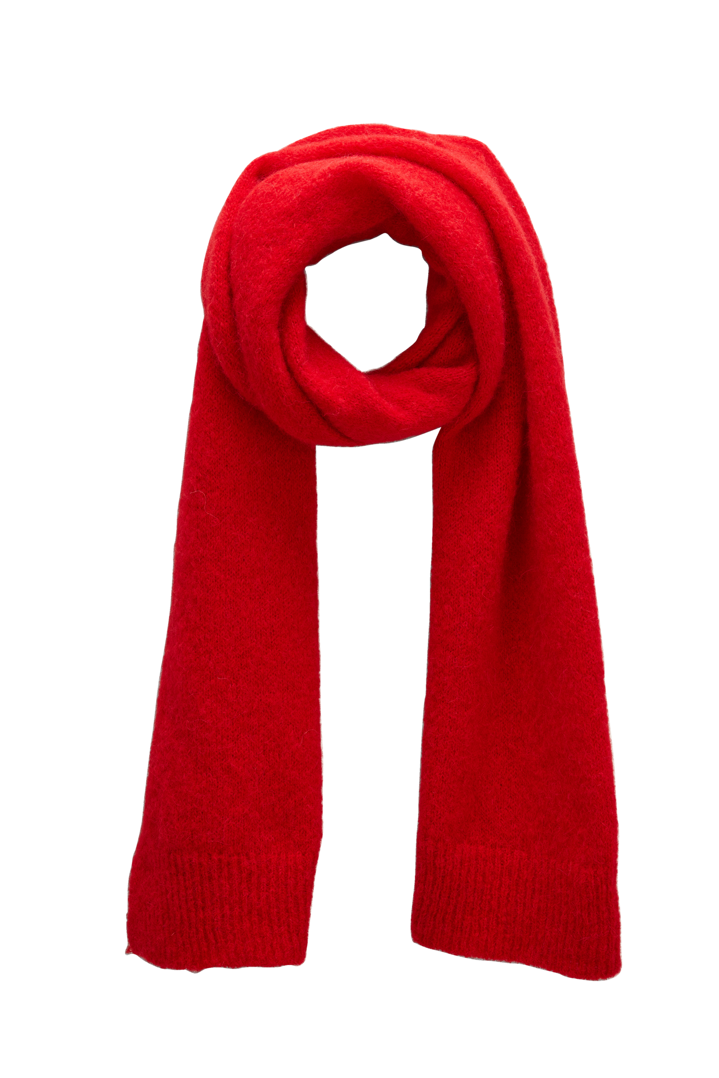 Écharpe Julien rouge vif