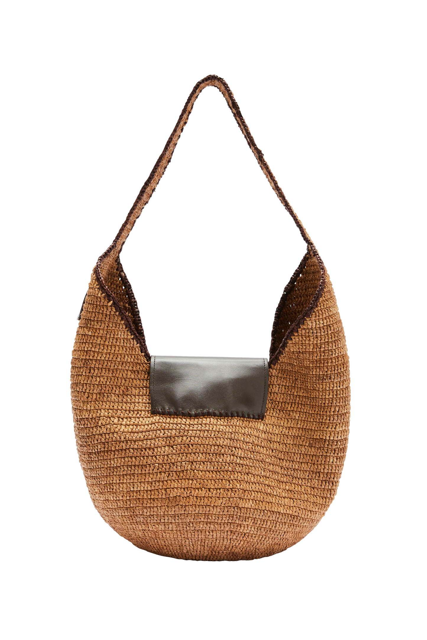 Panier Umbra raphia et chocolat