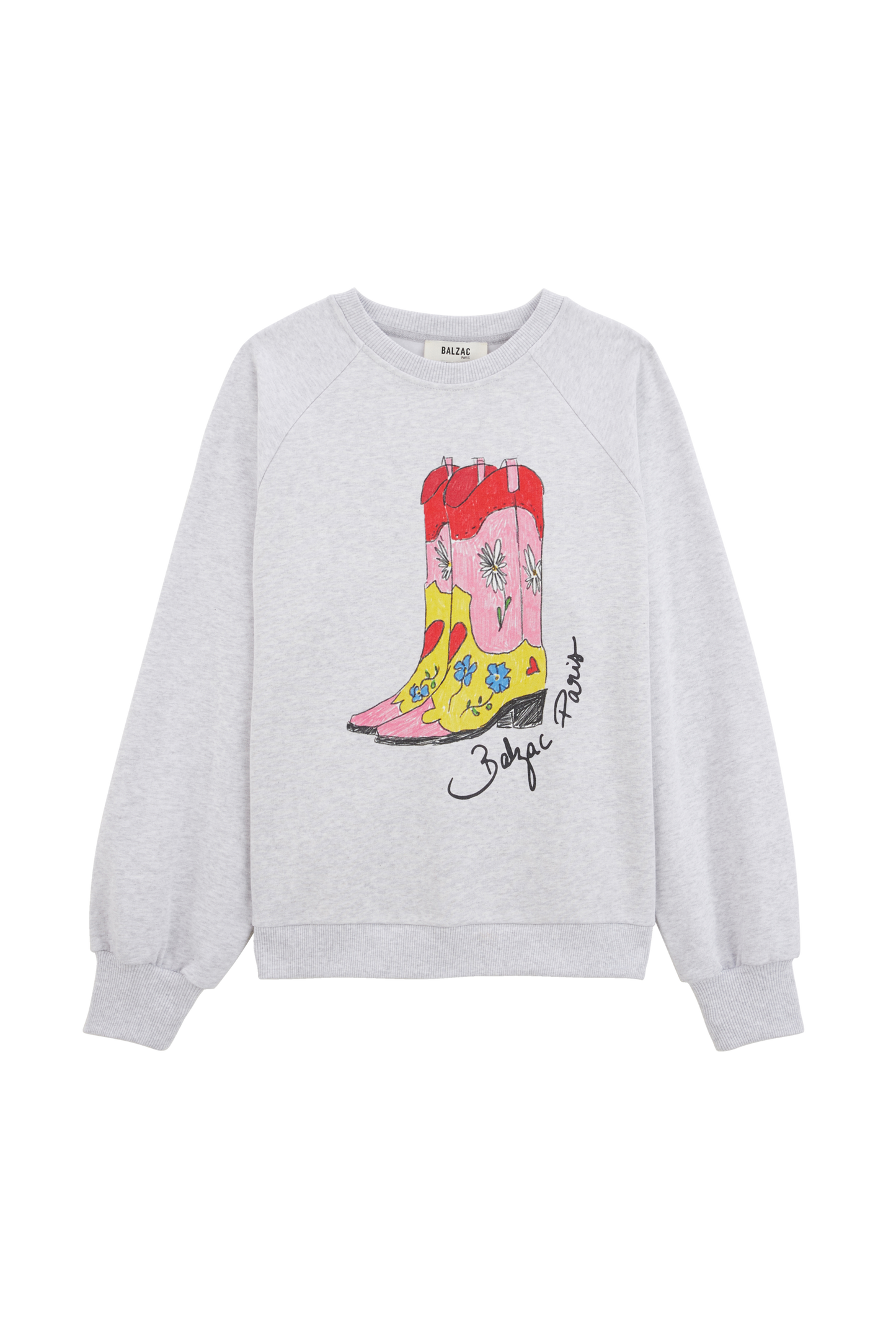 Jack grey cowboy sweatshirt