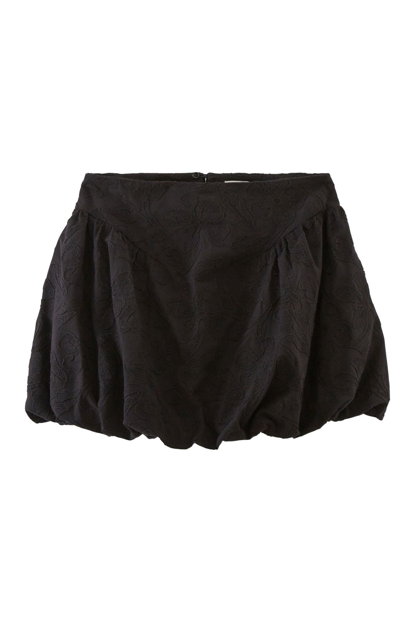 Calixte skirt with black embroidery