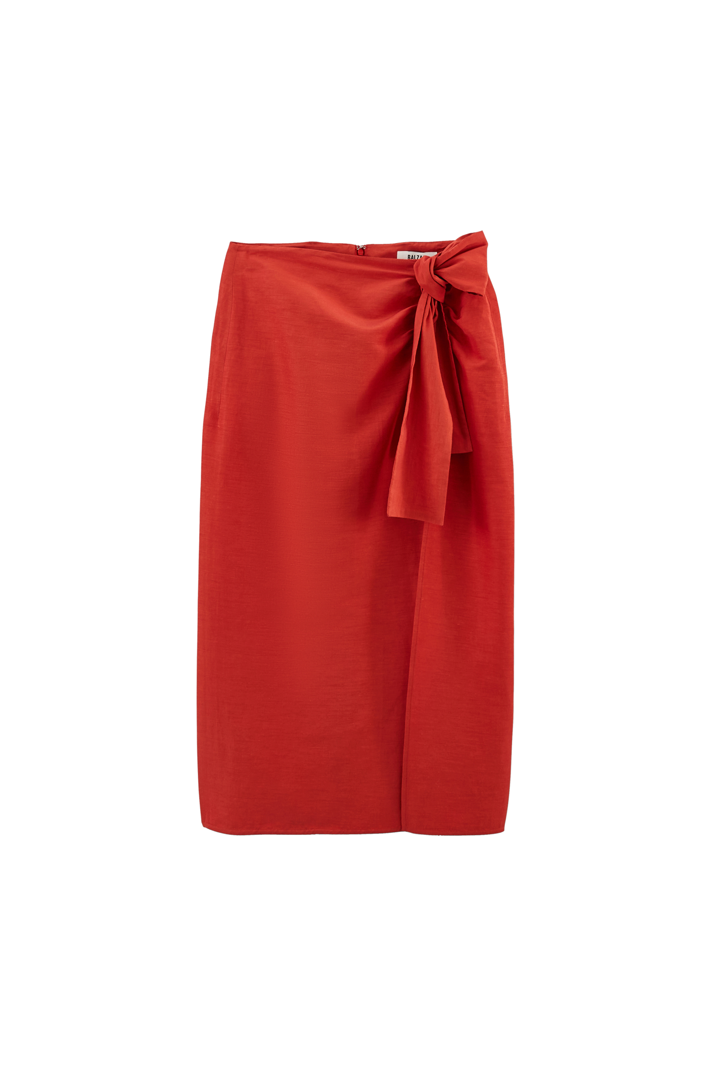 Jupe Donata rouge coquelicot