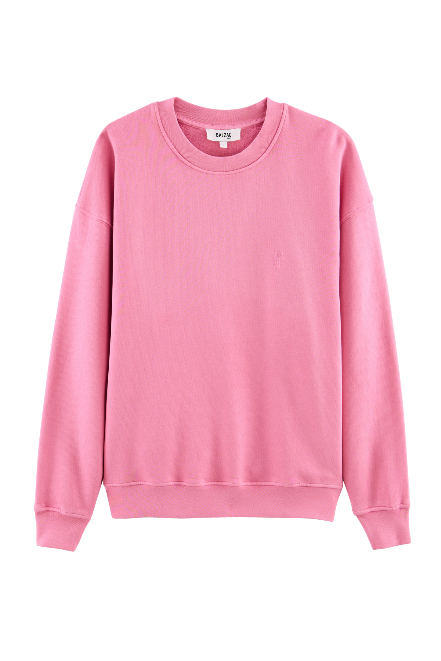 Virgil bright pink sweatshirt