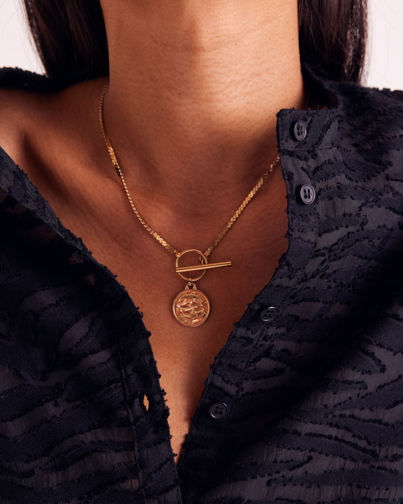 Collier Doré 18K Longueur 40cm Avec Fermoir Bouée Marin - Plaqué Or Fin, Neuf