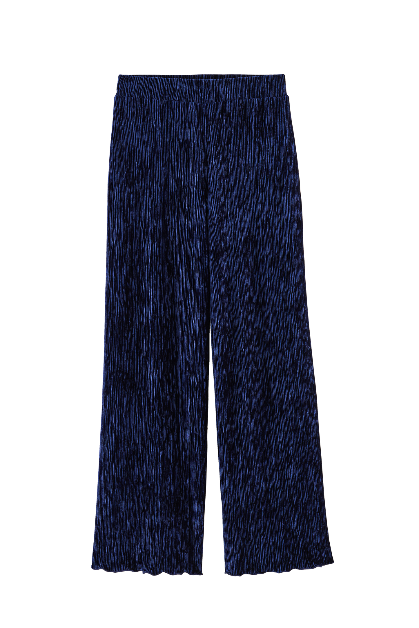 Pantalon Catherine velours bleu roi