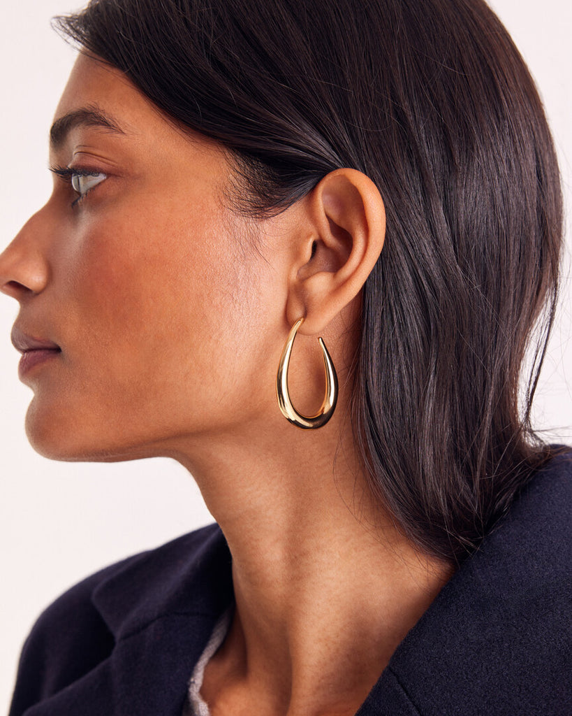 Boucles d'oreille Felicia doré