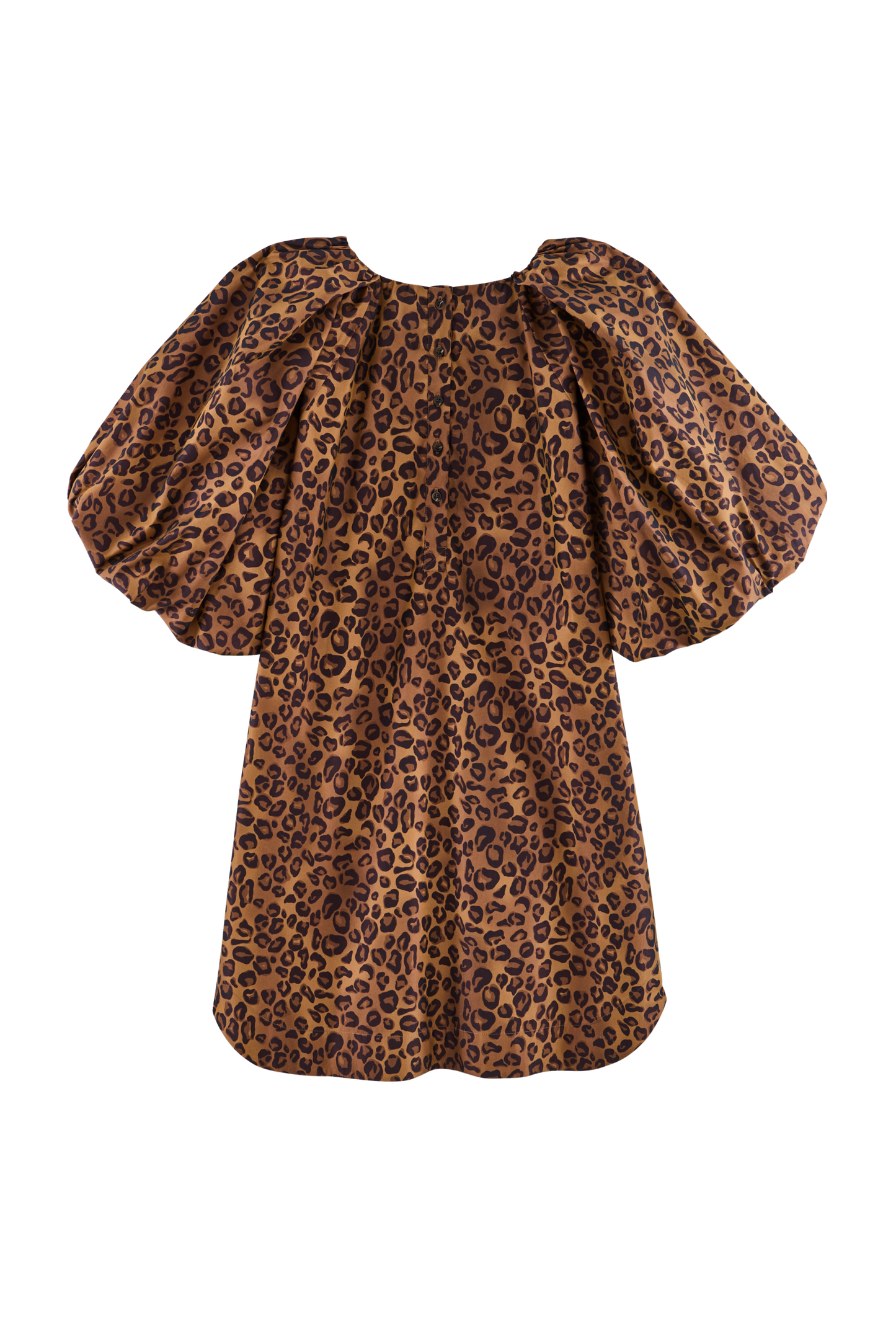 Robe Livia léopard noisette