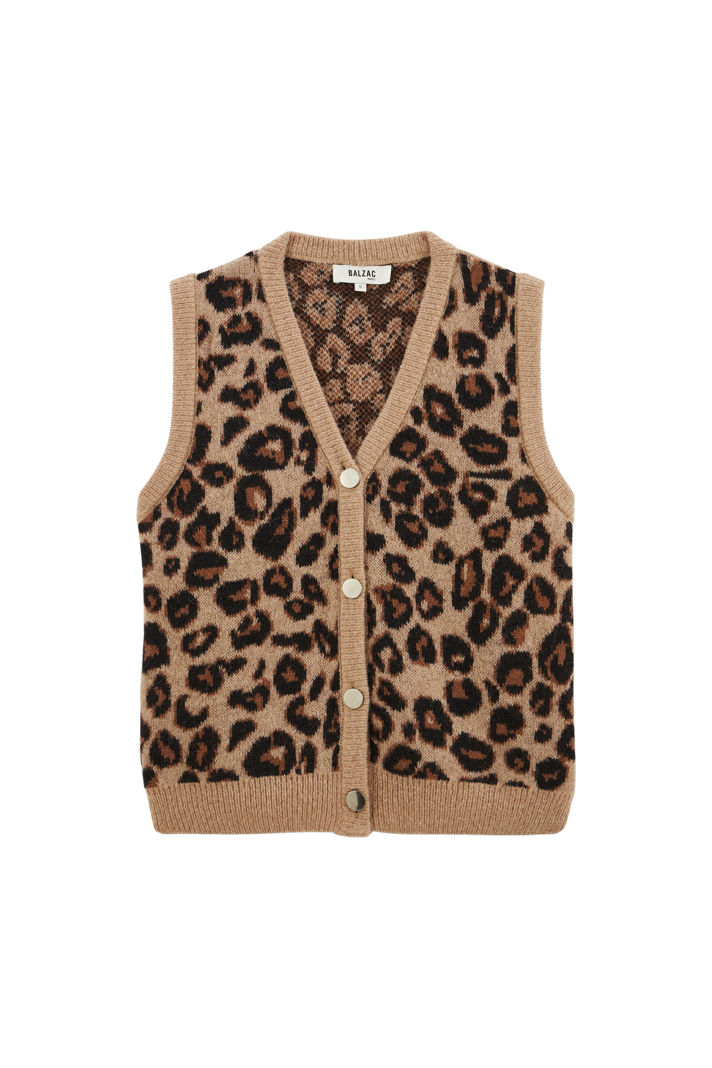 Constant leopard vest