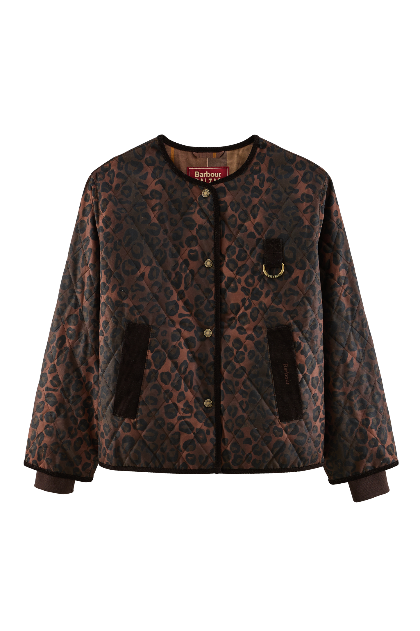 Veste Lili léopard fauve Barbour x Balzac Paris