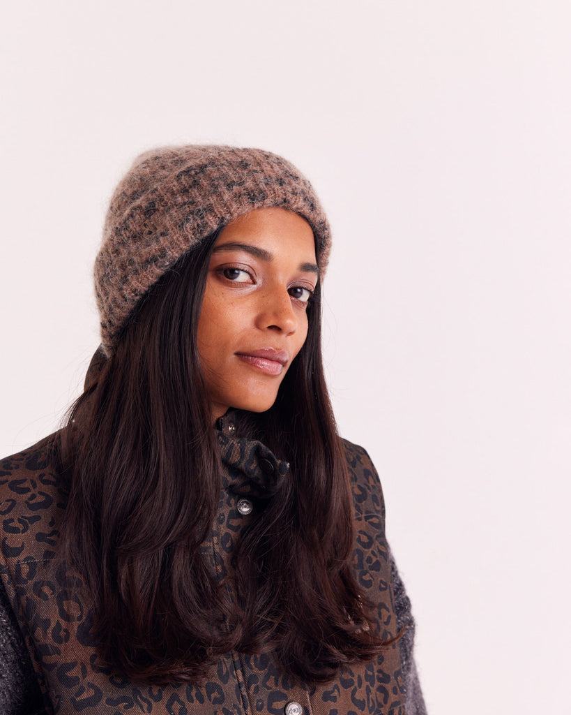 Bonnet Grégoire guépard tacheté
