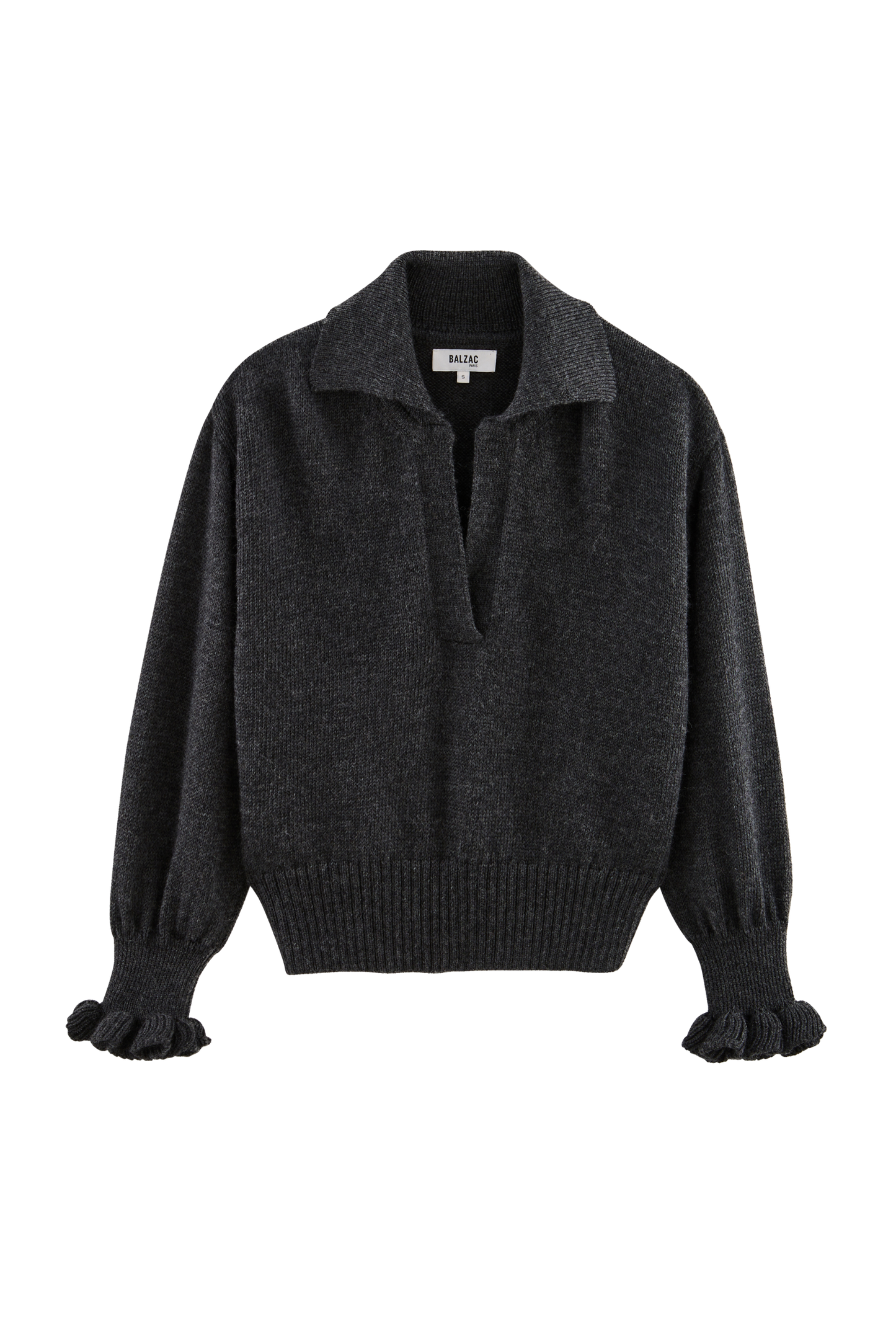 Dark heather grey Ophy sweater