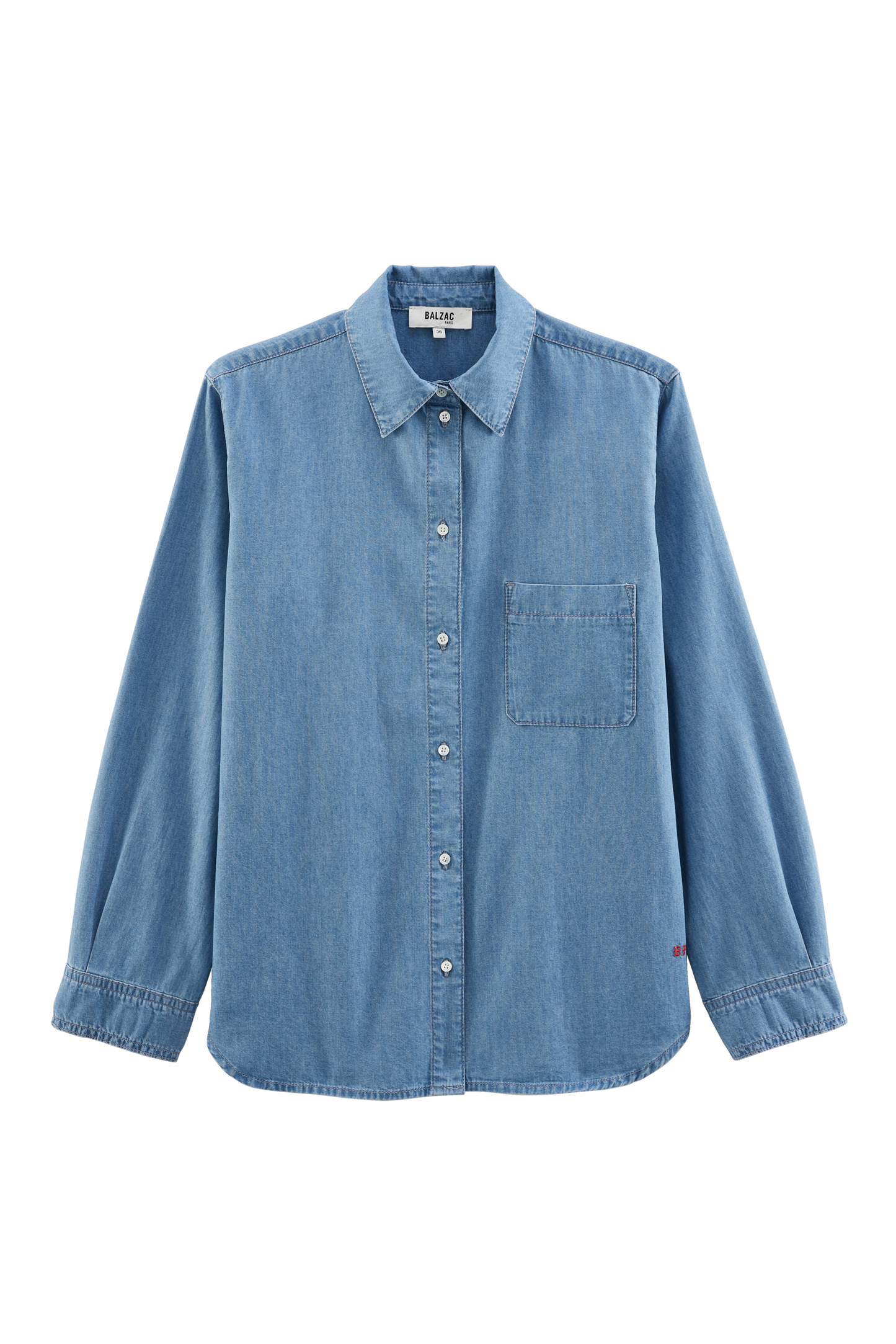 Chemise Anny bleu chambray