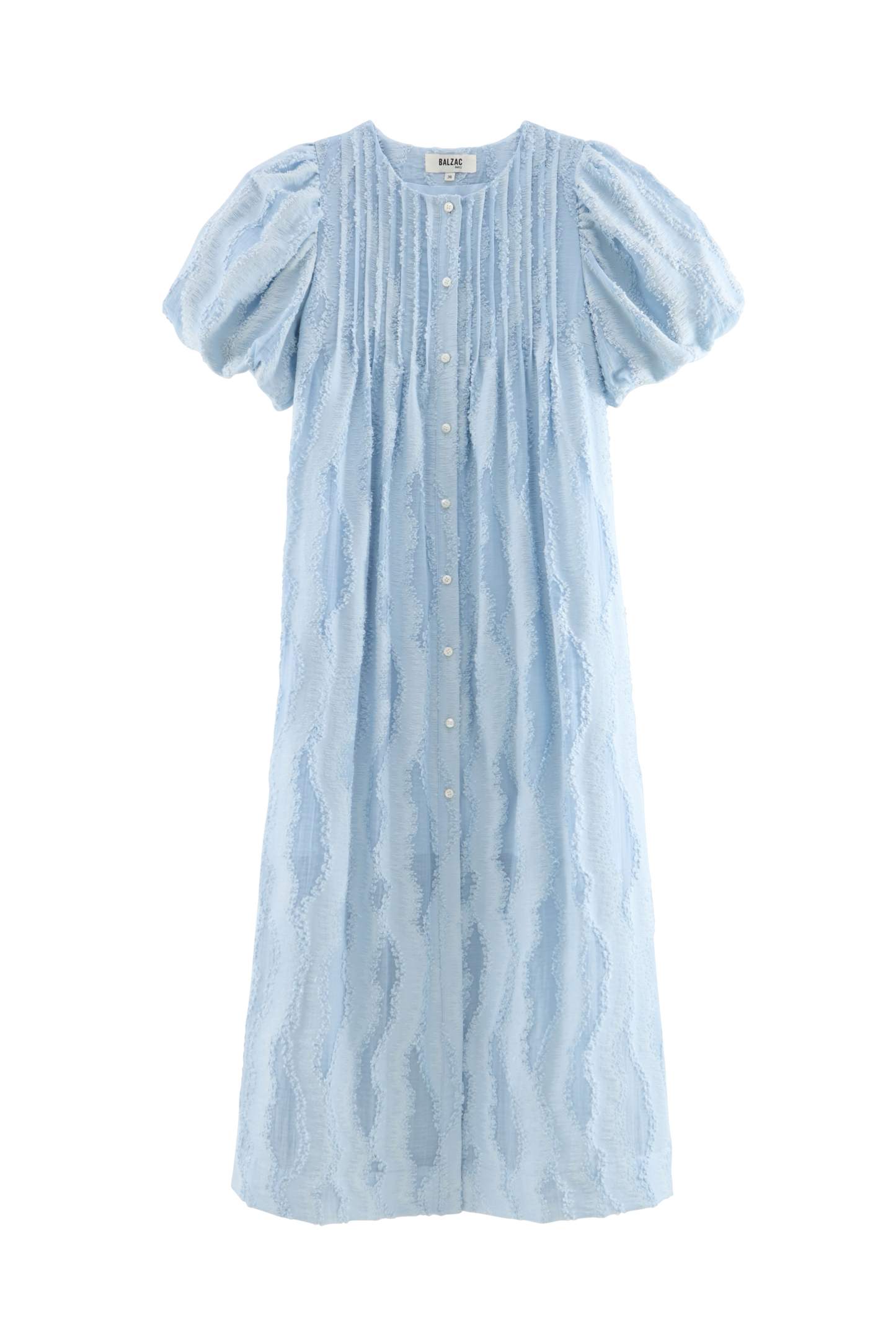 Textured sky blue Lavanda dress