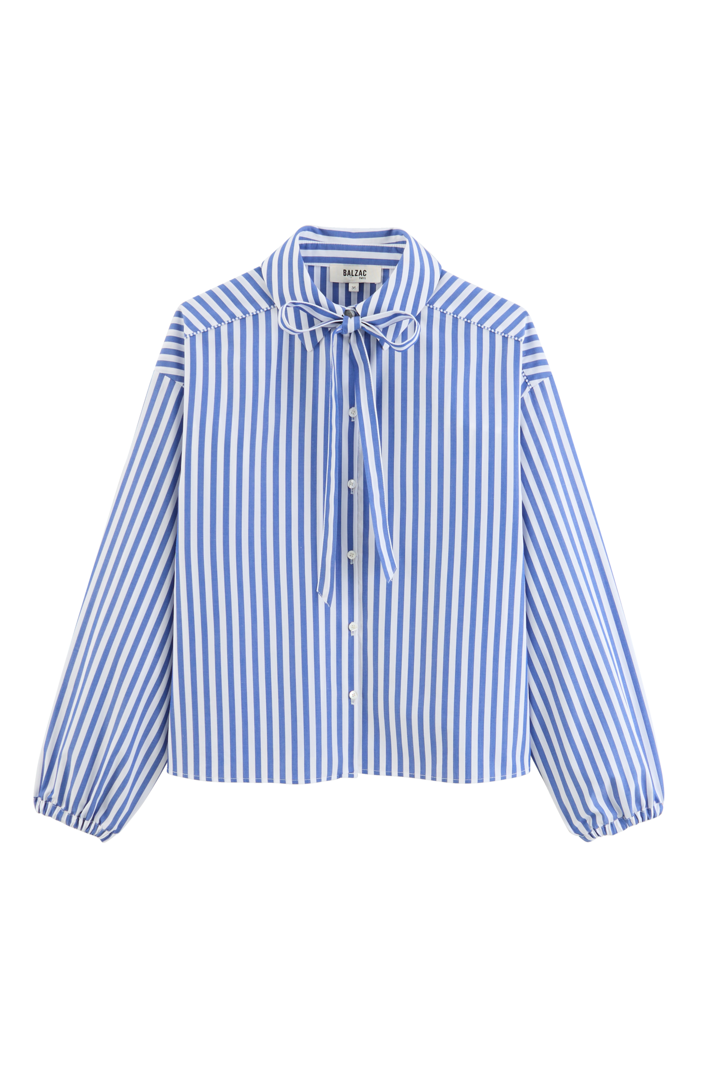Chemise Ingrid rayures bleu