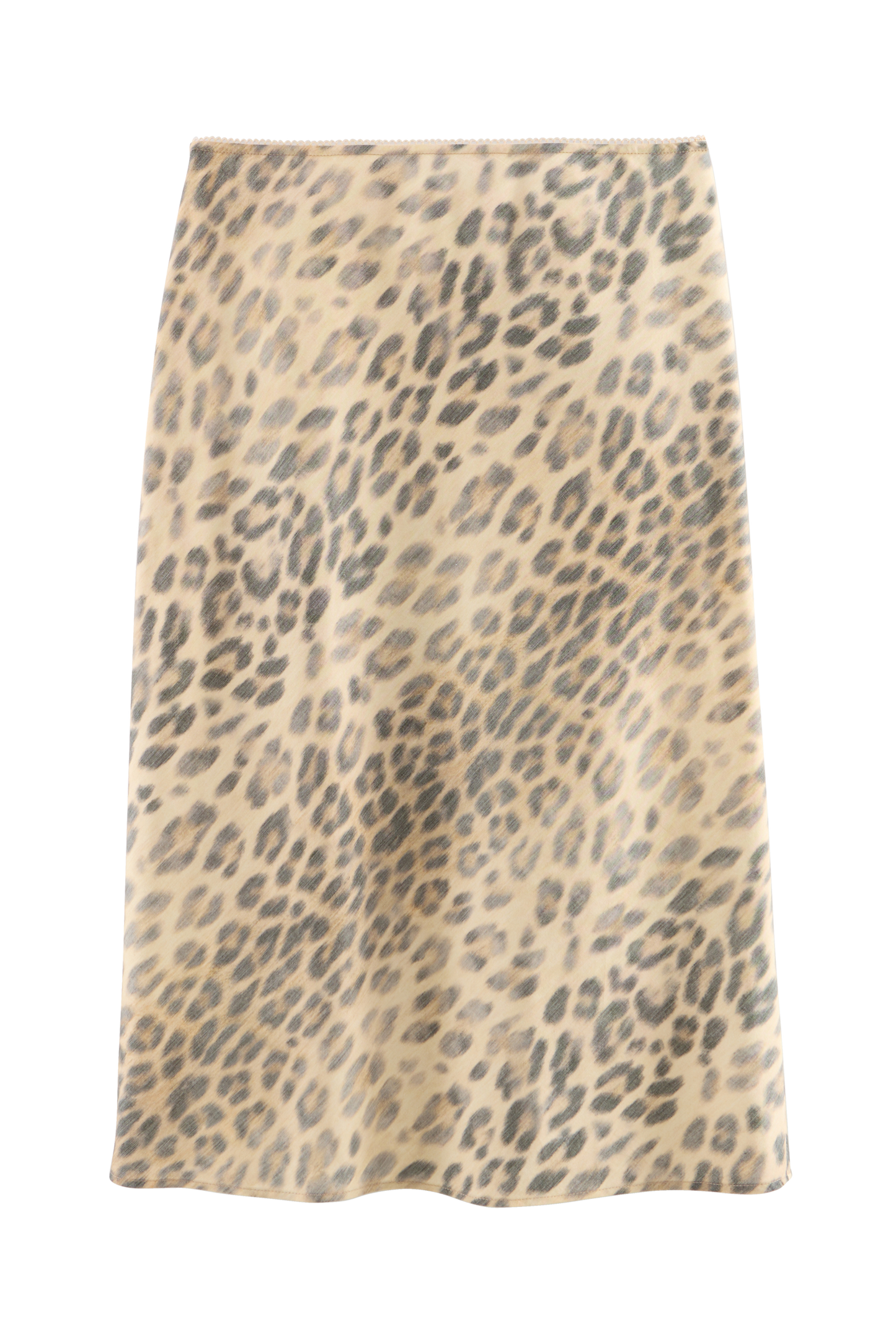 Celia faded leopard skirt
