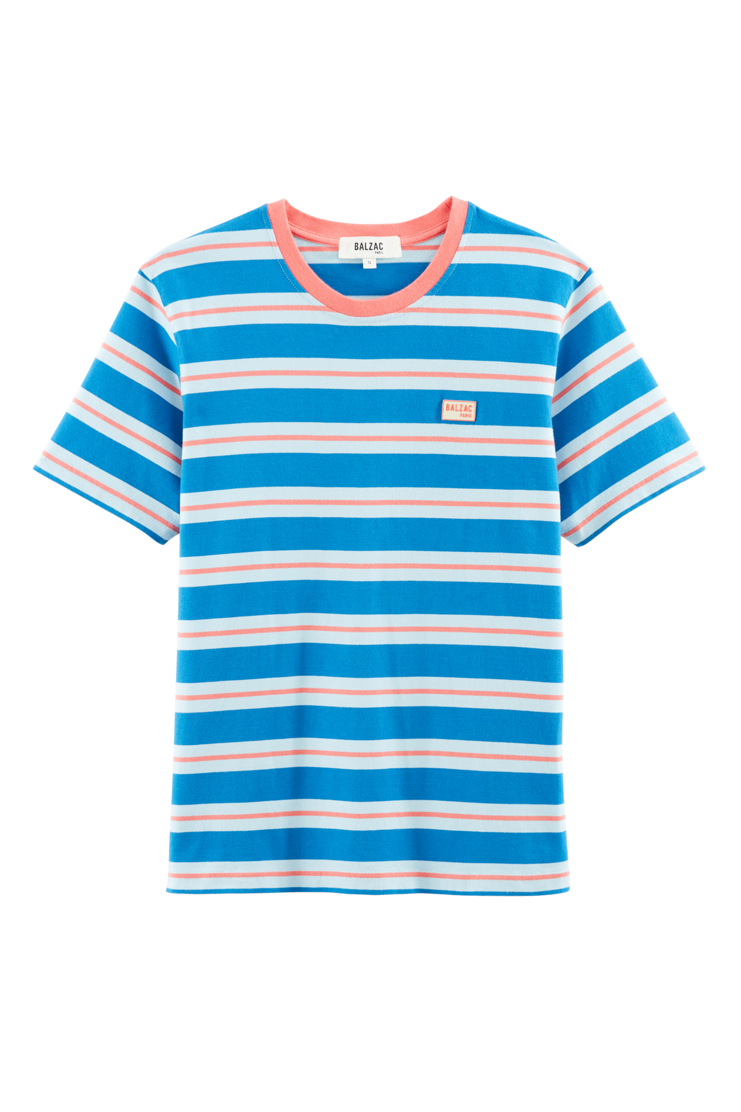 Tee-shirt Bree rayures bleu et rouge