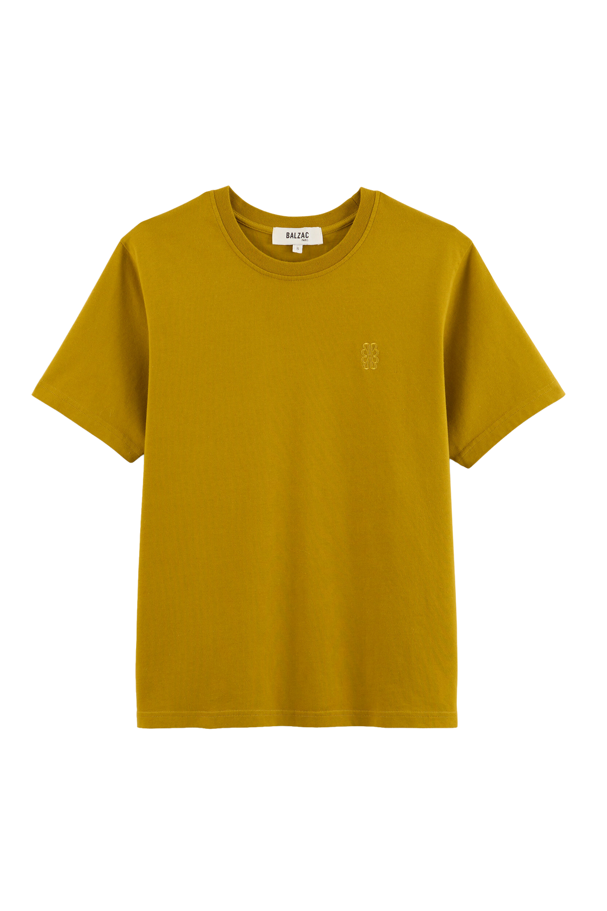 Ochre embroidered Bree T-shirt