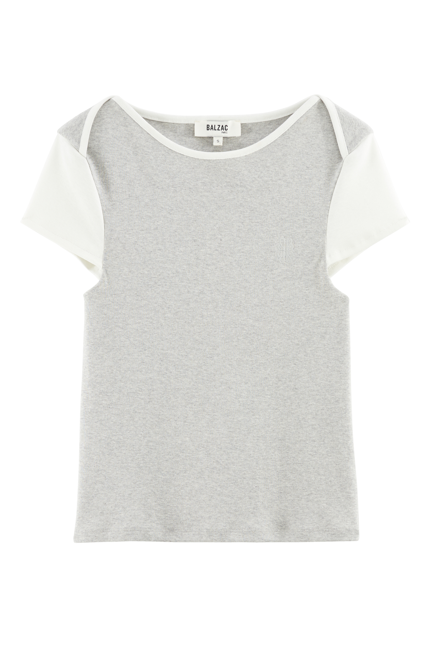 Tee shirt Elma gris chiné