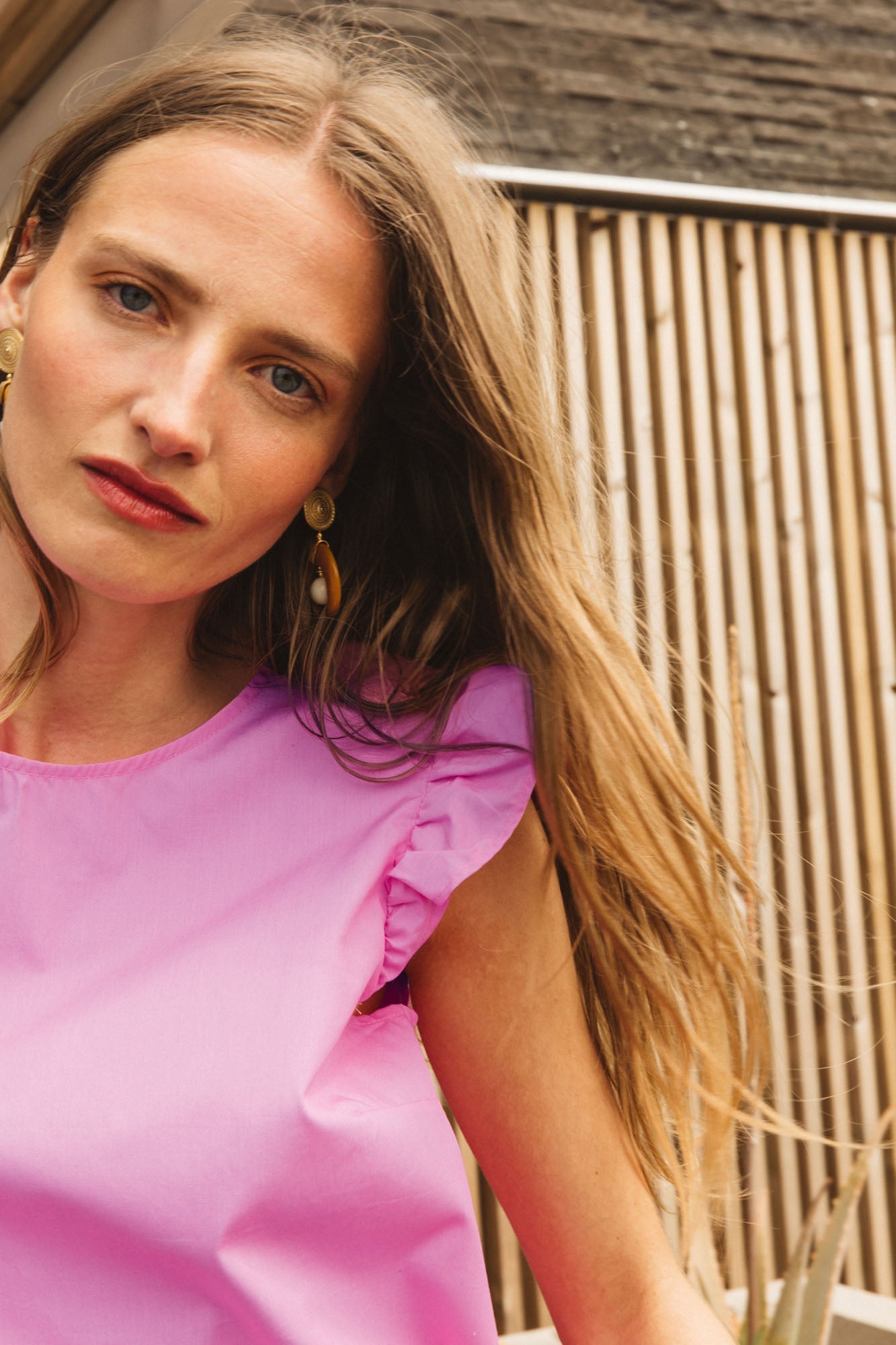 Blouse Chiara rose bubble gum