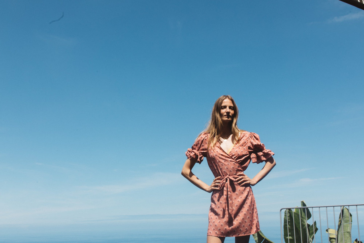 Robe Ganache imprimé à fleurs