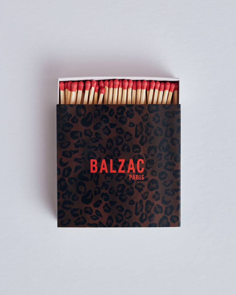 Allumettes léopard fauve