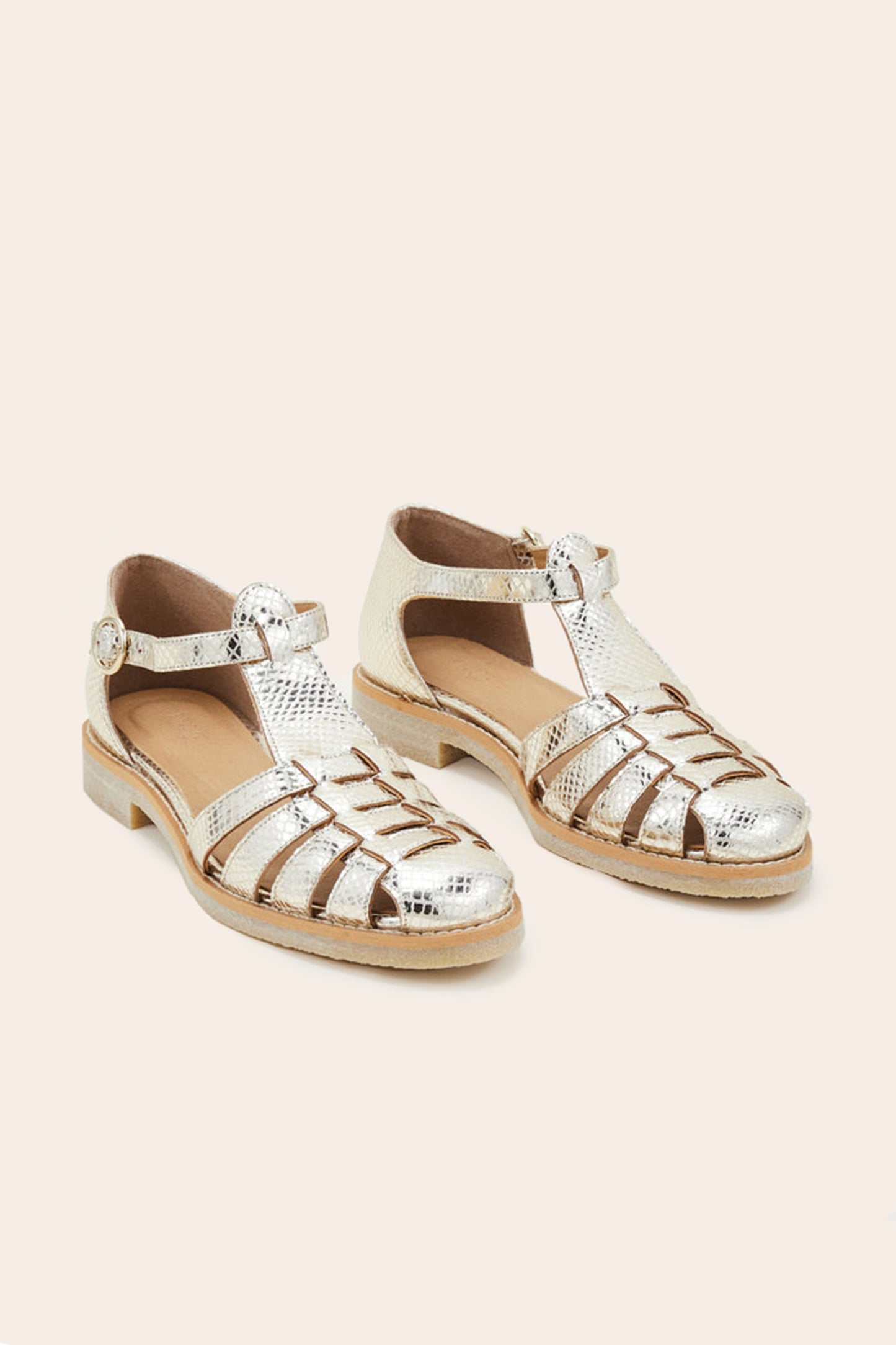 Sandales Théoline doré