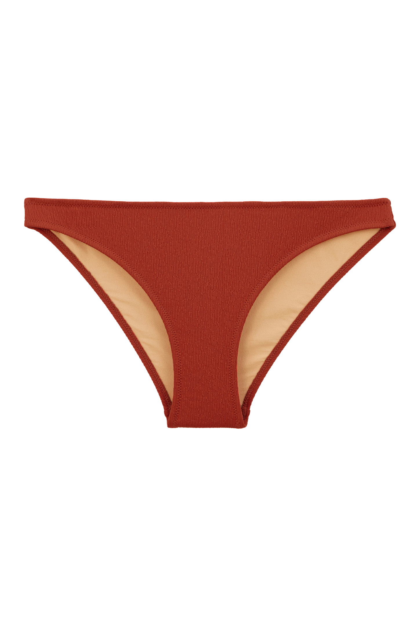 Laura terracotta bikini bottom