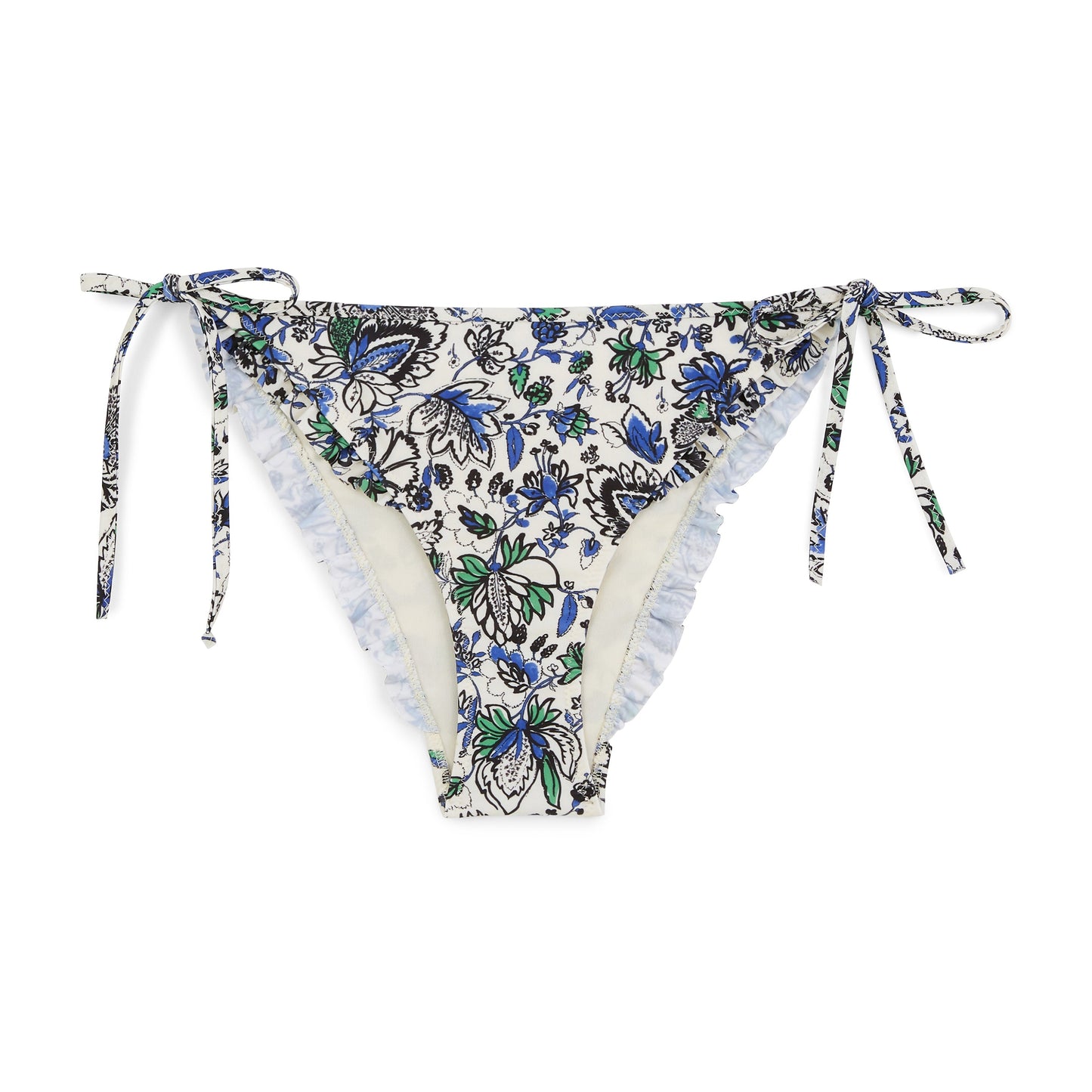 Floral garden print Luz bikini bottoms