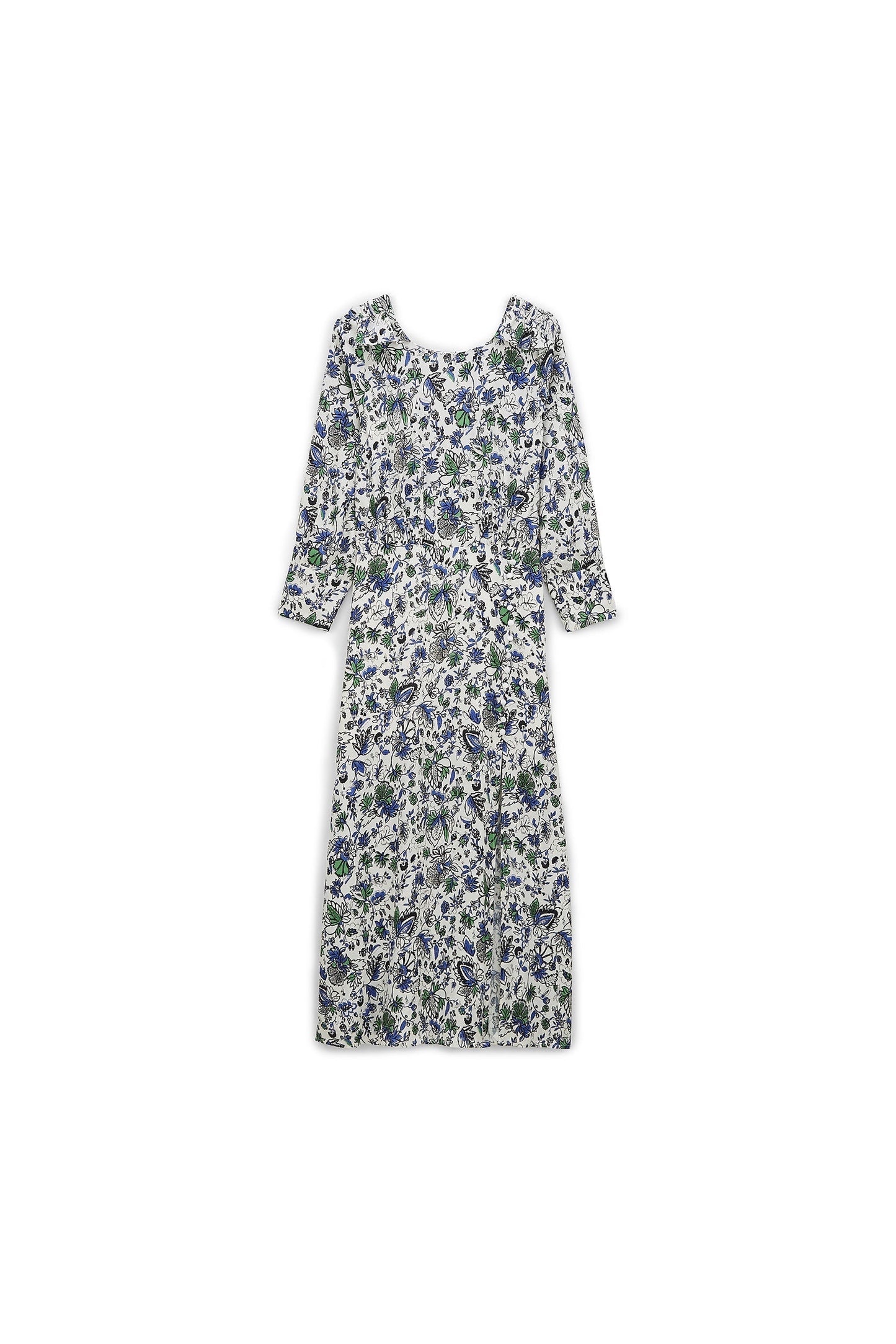 Robe Sereine imprimé jardin en fleurs