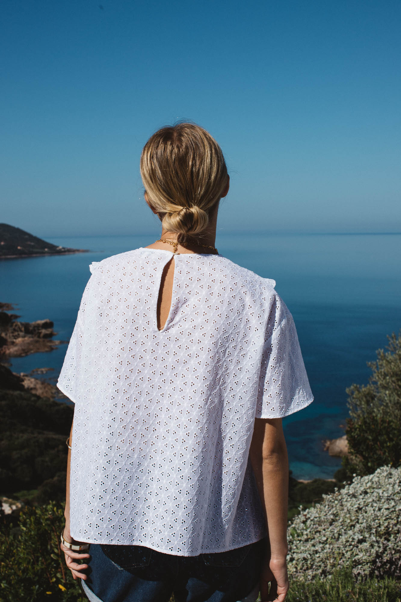 White Bungalow blouse