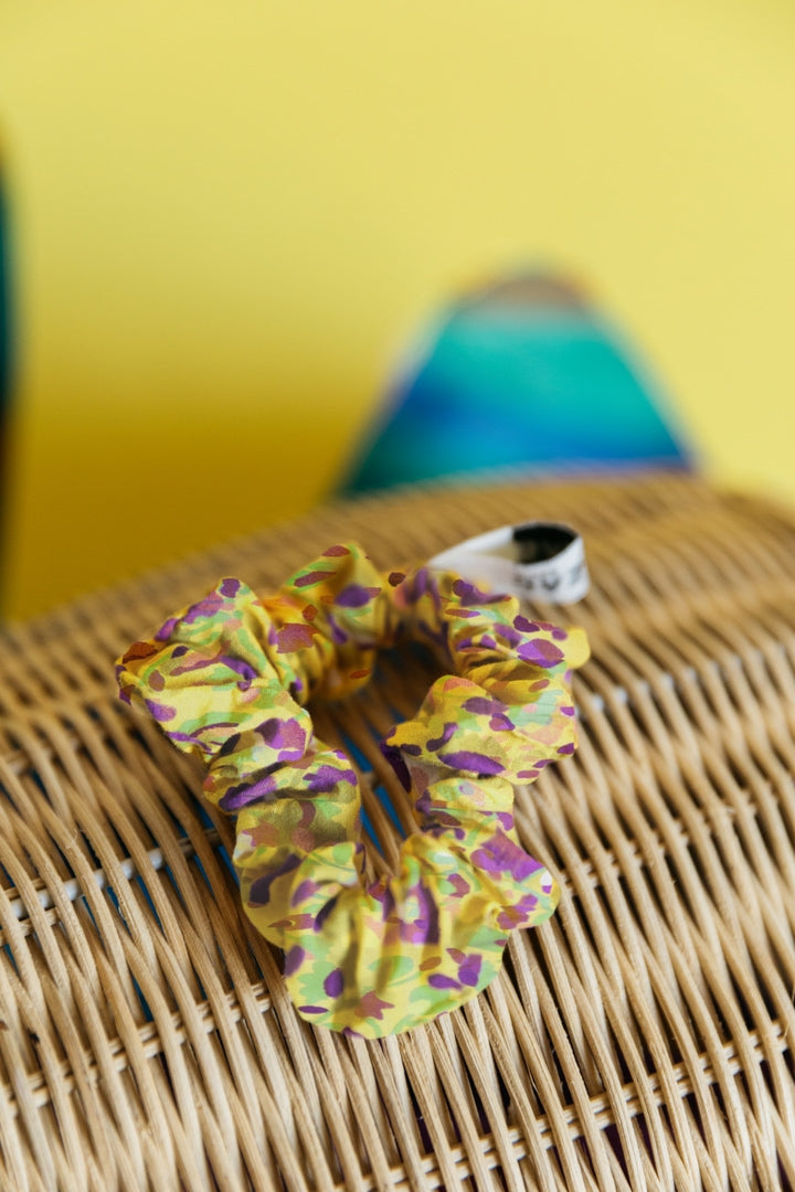 Chouchou Amulette imprimé fleuri