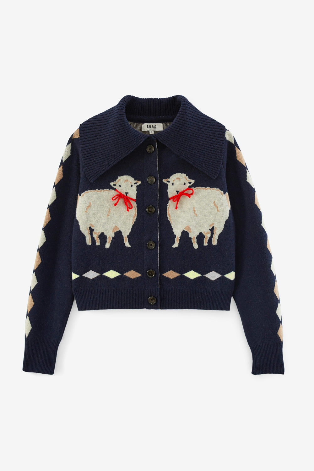 Cardigan Cecilia bleu marine