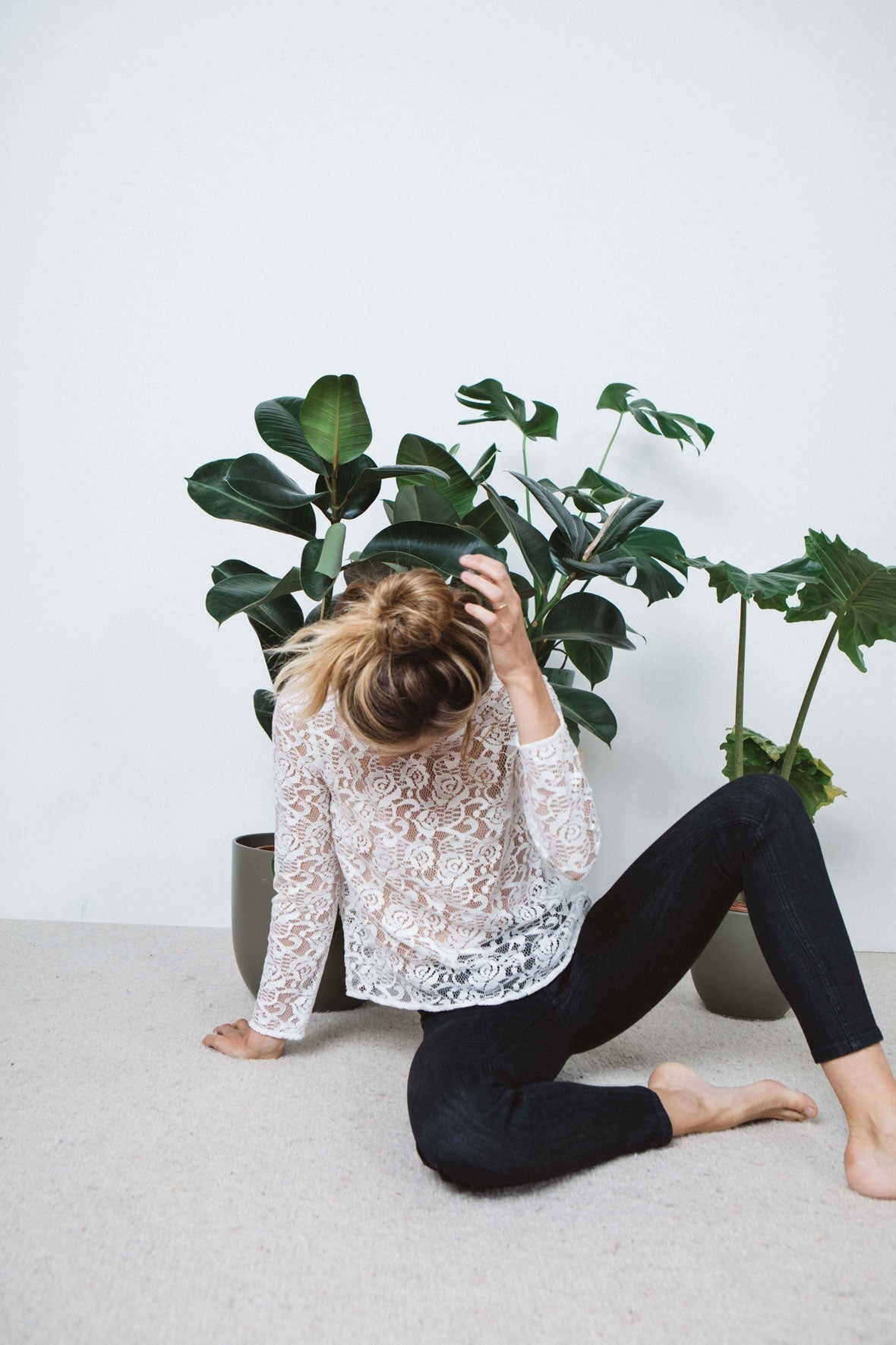 Ecru Embroidered Appoline Blouse