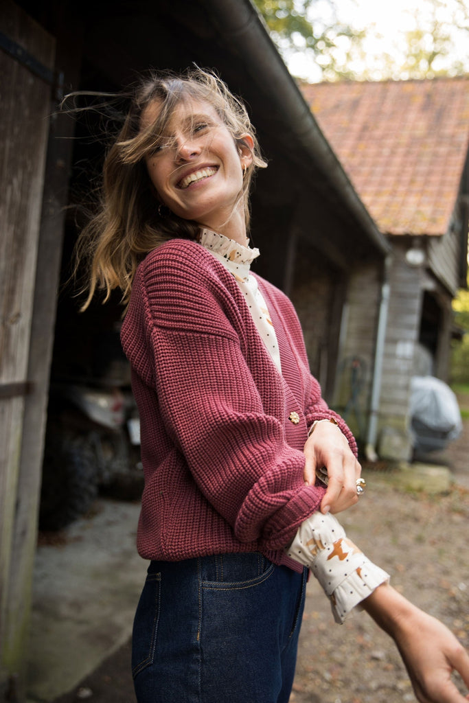 Cardigan Homme Laine Mérinos Hiver - Doux, Chaud Et Élégant, Col V Uni Décontracté