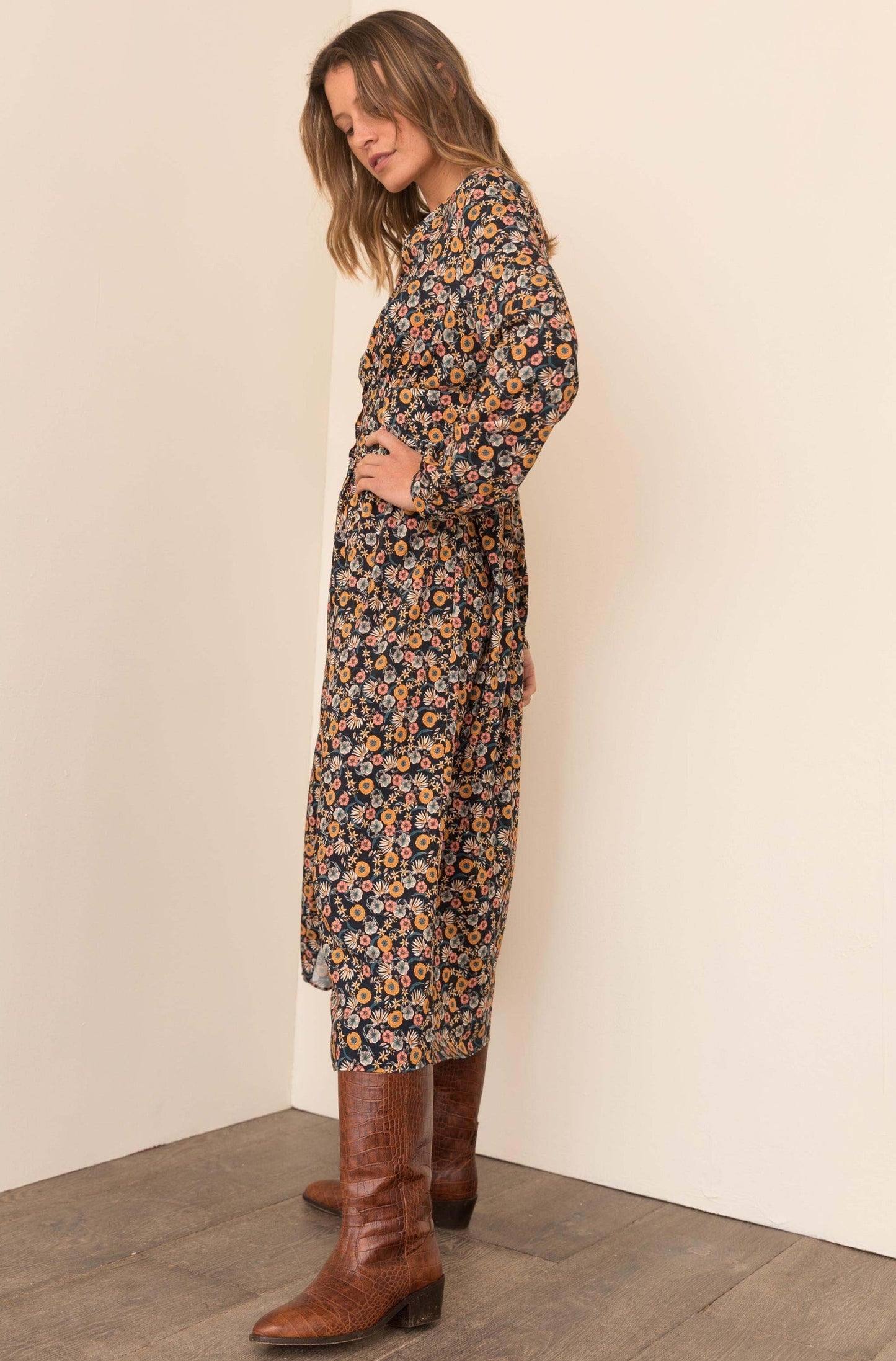 Eliane floral print dress