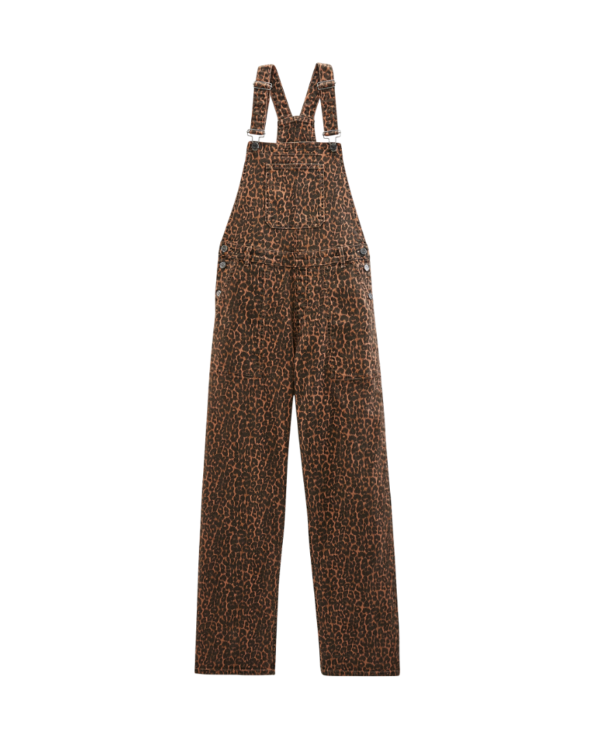 Salopette Edifice léopard café