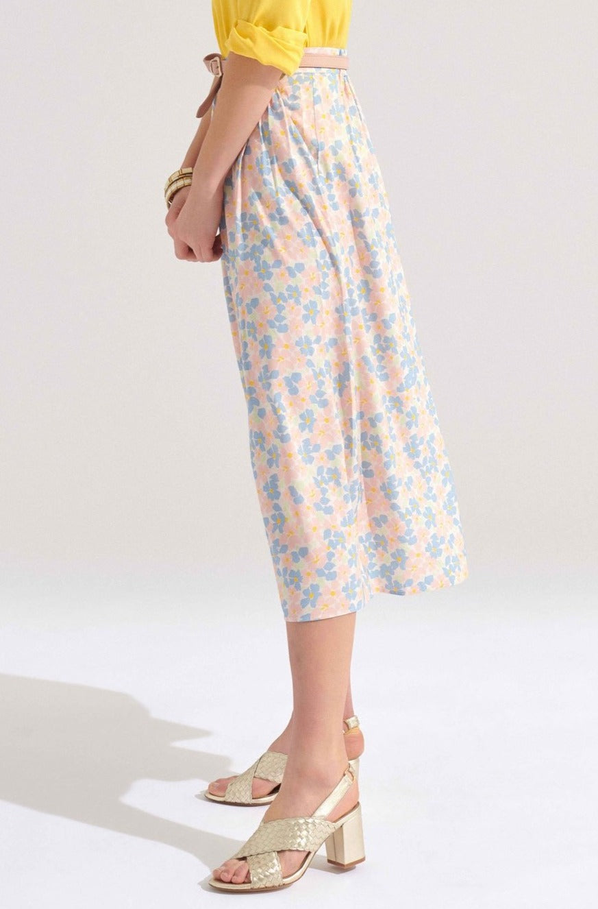 Sally skirt pastel flowers