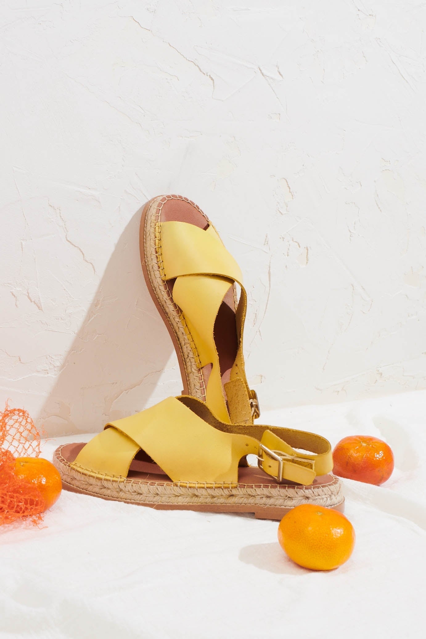 Mustard yellow hot sale espadrilles