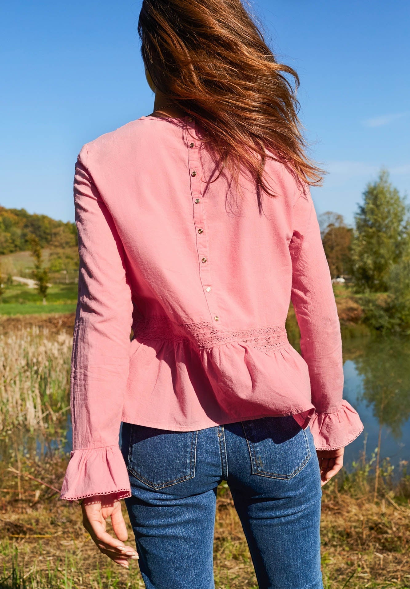 Pink Ilan blouse