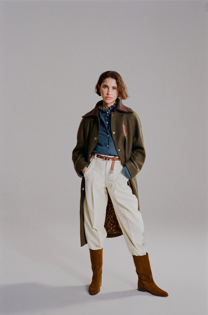 Coat Yael khaki