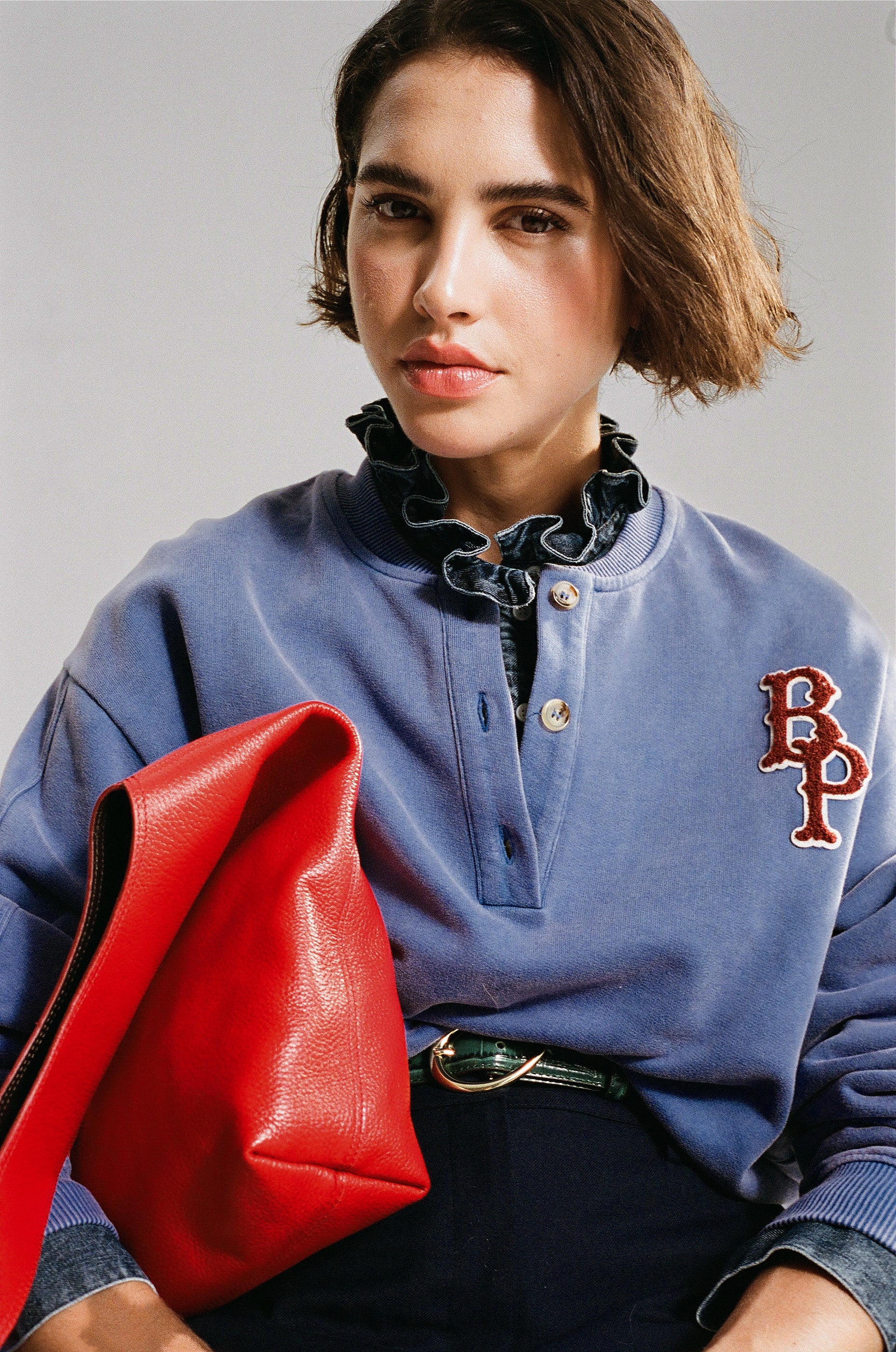 Sweatshirt Benji blue lavande