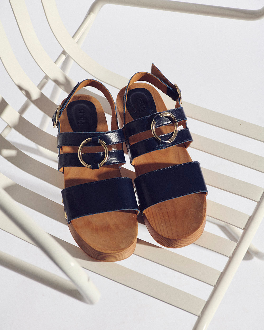 Sandals Lysia navy blue