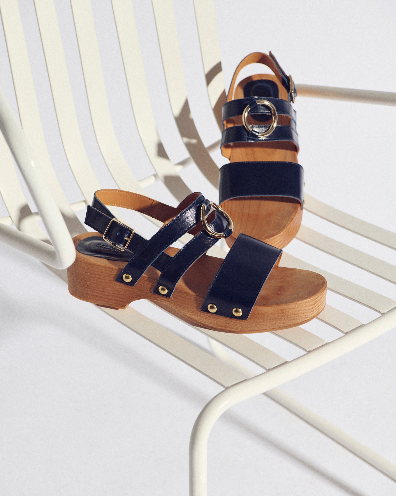Sandals Lysia navy blue