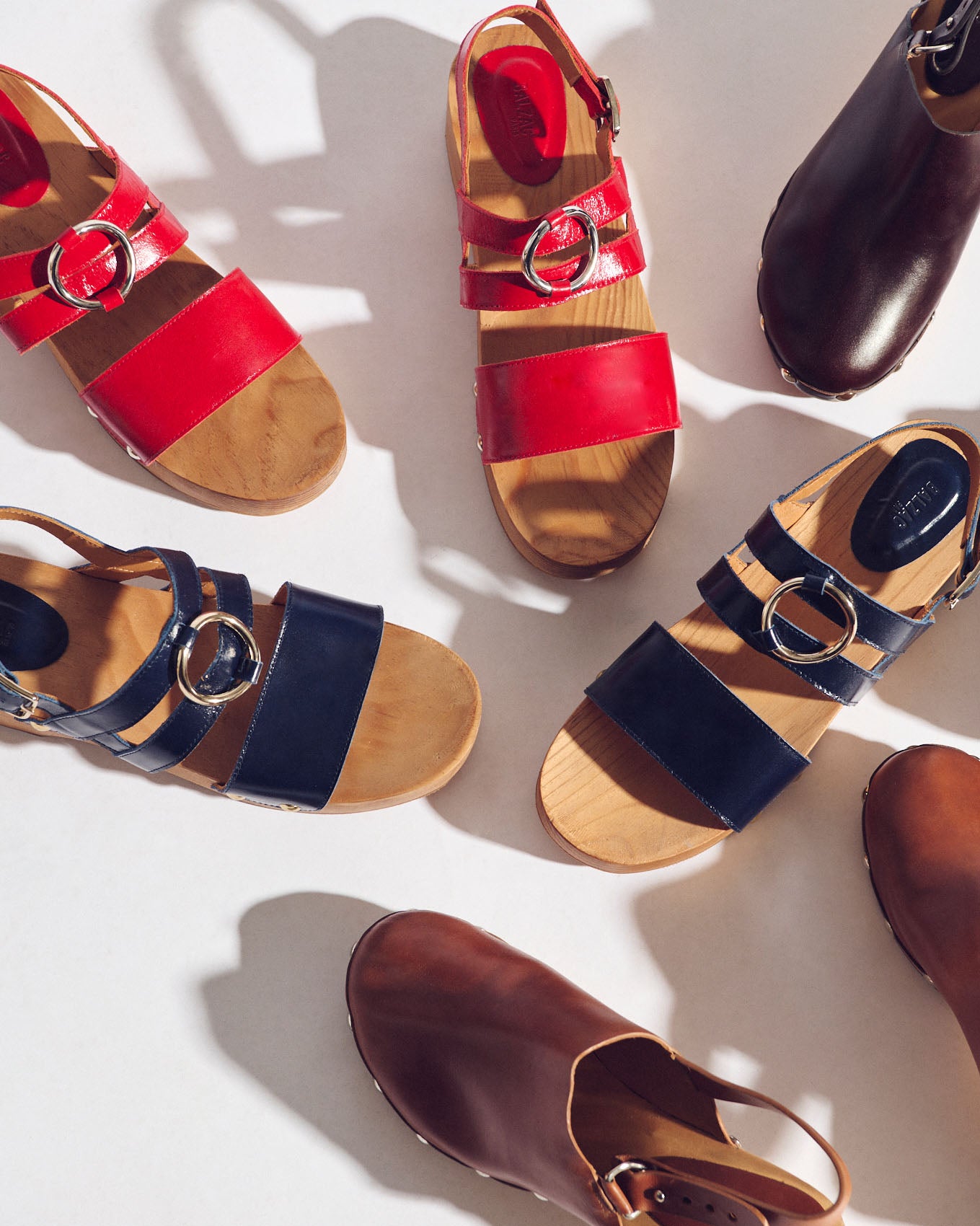 Sandals Lysia navy blue