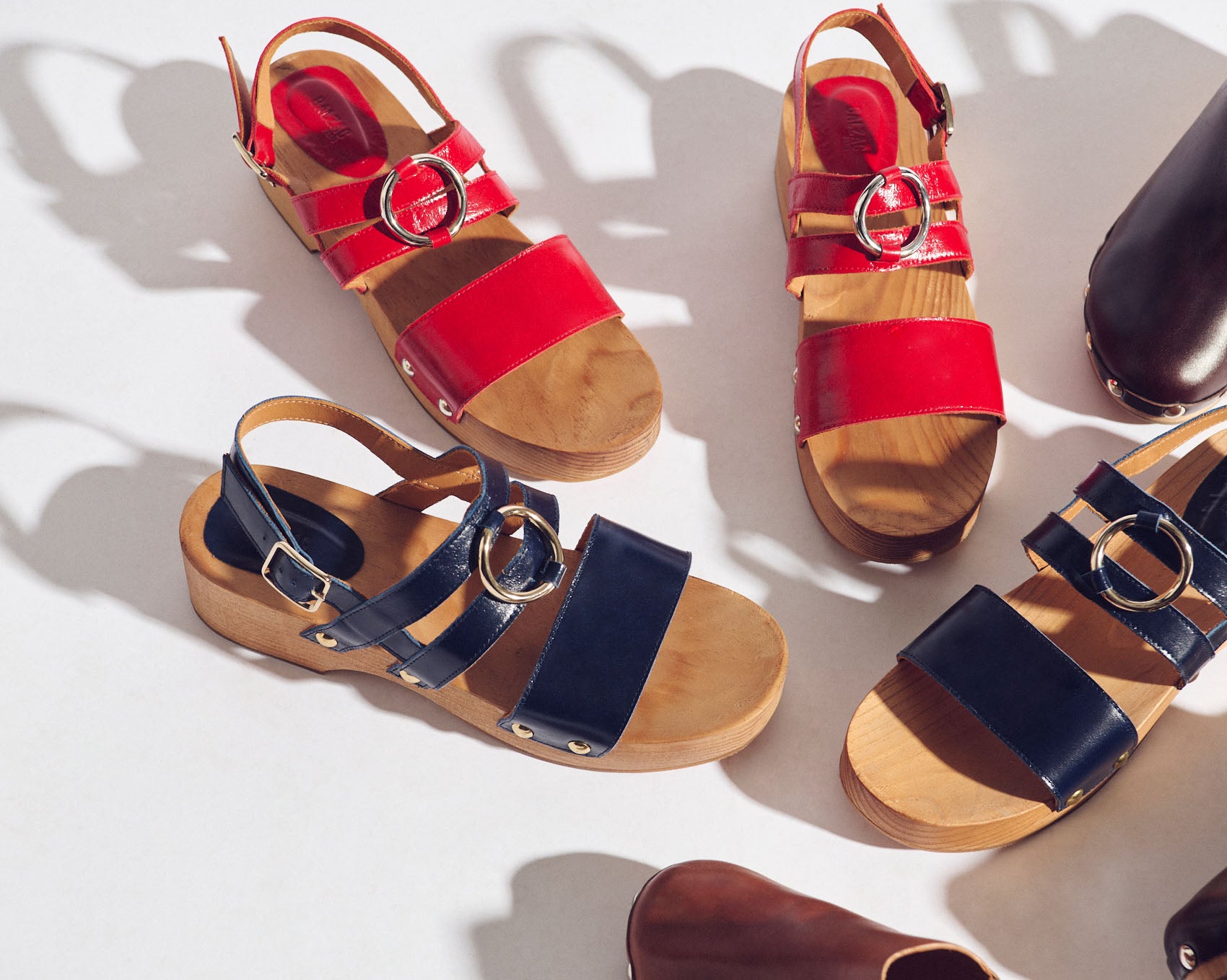 Sandals Lysia navy blue