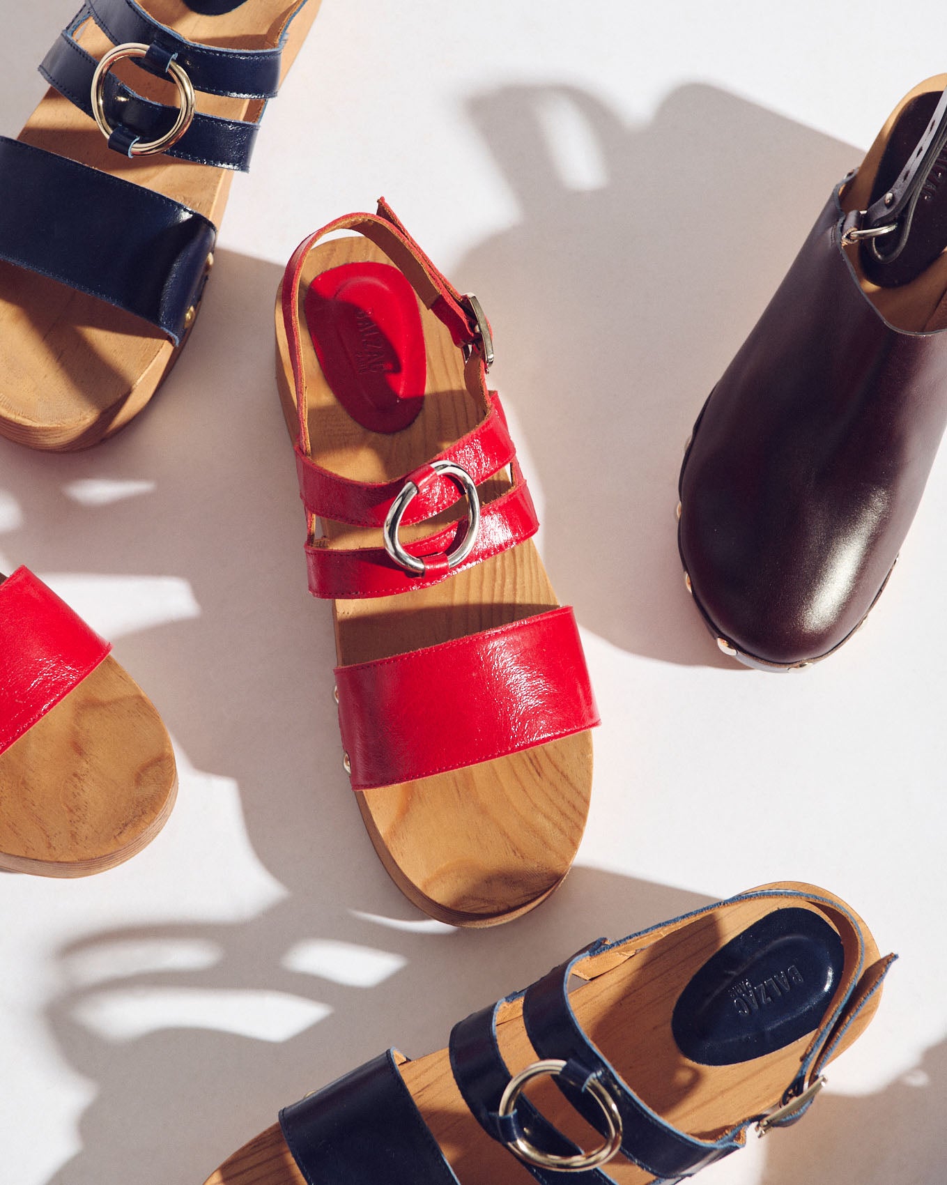 Sandals Lysia red
